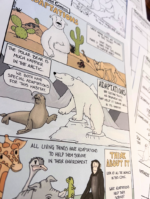 Animal Adaptations Science Cartoon